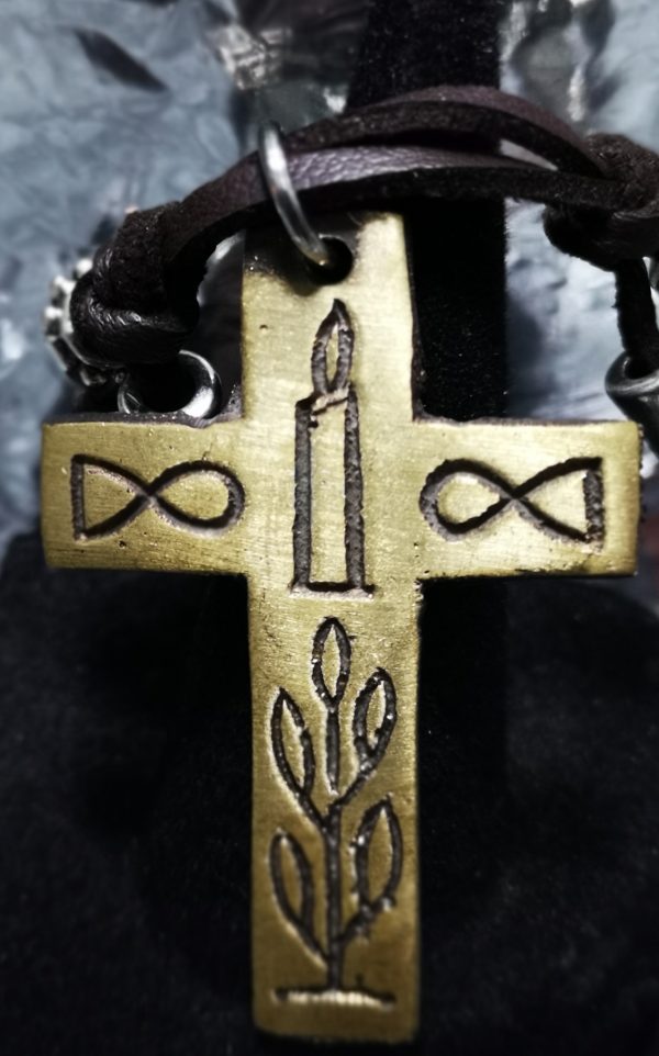 Bronze Christian Cross Pendant