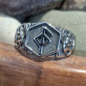 Stainless Steel Viking Rune Health