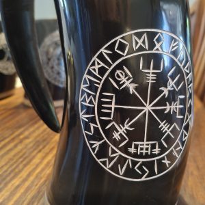 Viking Drinking Mug 800ml - Compass design