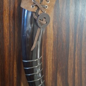 Viking Drinking Horn with serpentine cone