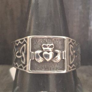 Stainless Steel Irish Claddagh Ring