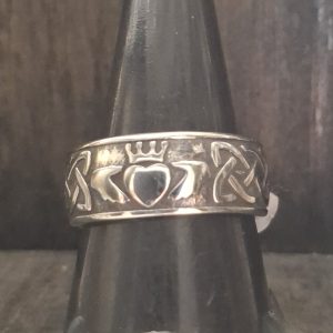 Stainless Steel Claddagh Ring 2