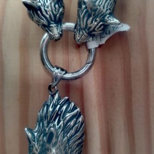 Wolf Pendant Necklace 2